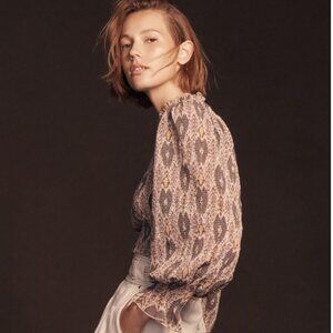 Antik Batik "Animal Smocked Blouse"